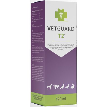 Vetguard T2 immunerősítő készítmény 120ml