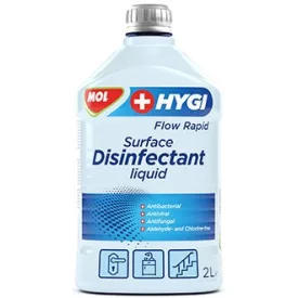   MOL Hygi Flow Rapid alkoholos felület tisztító folyadék 2liter