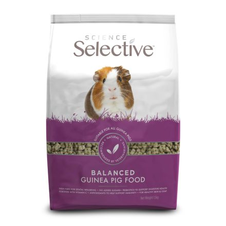 Science Selective™ GuineaPig Adult teljes értékű táp felnőtt tengerimalacok számára 1,5kg