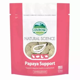   Oxbow Natural Science Papaya Support táplálékkiegészítő rágcsálók részére 33g
