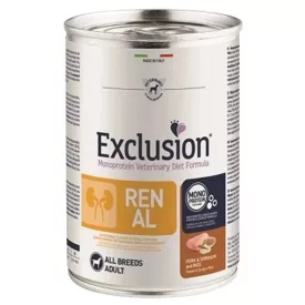   Exclusion Veterinary Diet Renal Pork & Sorghum and Rice konzerv kutyának 400g