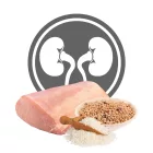 Exclusion Veterinary Diet Renal Pork & Sorghum and Rice konzerv kutyának 400g