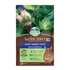 Oxbow Garden Select Adult Rabbit prémium homogén zöldes-barna színű pelletált takarmány felnőtt nyulak részére háromféle válogatott fűszénával és kerti növényekkel dúsítva