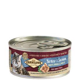   Carnilove Cat konzerv Adult Pulyka & Lazac 12x100 g konzerv ( Turkey & Salmon )