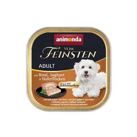 Animonda Vom Feinsten Gourmet marha-joghurt-zabpehely 11x150g alutálkás(82665)