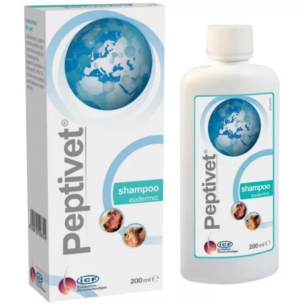 Peptivet eudermális sampon kutyák és macskák részére 200ml