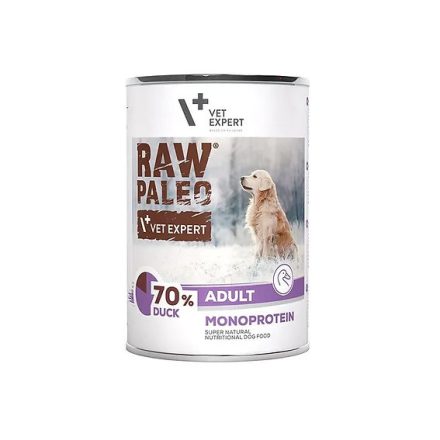 Raw Paleo Kacsa konzerv felnőtt kutyák részére 400g