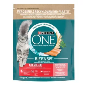   Purina ONE Sterilcat Bifensis száraztáp ivartalaníított felnőtt macskák részére lazaccal és búzával 800g