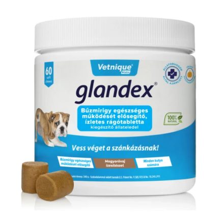 Glandex bűzmirigy működését támogató ízletes rágótabletta 60x