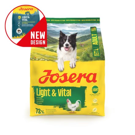 Josera Light&Vital kutyatáp elhízásra hajlamos felnőtt kutyának 5x900g