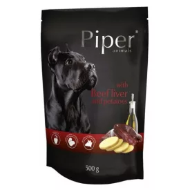   Piper Adult Beef Liver & Potatoes alutasakos eledel (marhamájjal és burgonyával) 500g