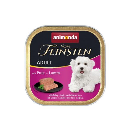 Animonda vom Feinsten Adult 150g pulyka-bárány alutálkás (82965)