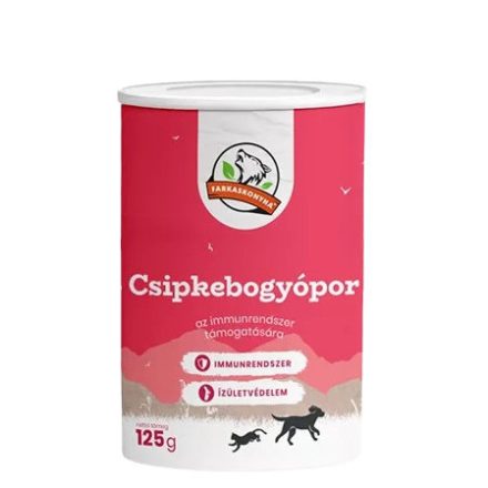 Farkaskonyha Csipkebogyópor immunerősítő kutyának 125g