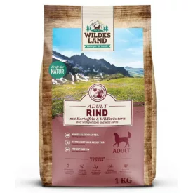   Wildes Land Száraztáp marhahússal és burgonyával kutyáknak 1kg