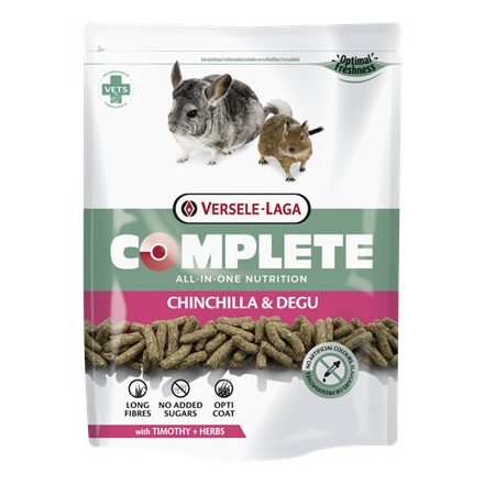 Versele-Laga Chinchilla&Degu  Complete - Csincsillák és Deguk részére 500g (461255)