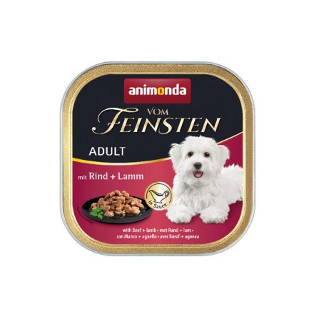 Animonda Vom Feinsten adult marha-bárány 22x150g alutálkás (82337)