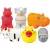 Trixie 3570 Baby Zoo - latex játék kutyák részére 9cm
