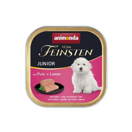 Animonda Vom Feinsten Junior pulyka-bárány 150g alutálkás (82985)