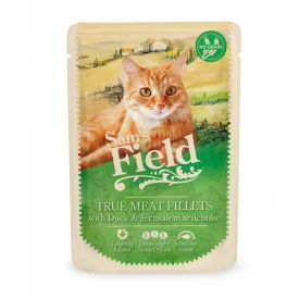   Sam's Field True Meat Fillets - Kacsa & Csicsóka alutasakos eledel 85g