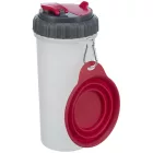 Trixie 25019 Feed and Water Containers - Úti etető és itató egyben ( 2× 0.35 l/ø 11 × 23 cm)