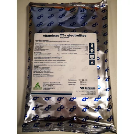 Vitaminas TT+Elektrolitok por - vitaminkeverék ásványi anyagokkal 1kg