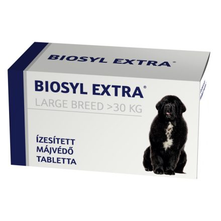 Biosyl Extra Large Breed ízesített májvédő tabletta 30db