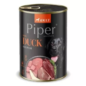   Piper Adult Duck & pear (kacsa és körte) konzerv kutyáknak 400g