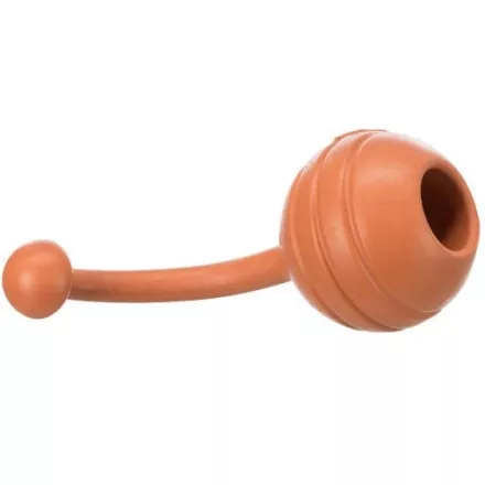 Trixie 34870 Be Eco Ball with Band - termoplasztik labda fogóval kutyák részére (6x13cm)