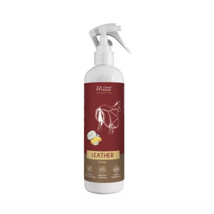 OverHorse Leather Soap Spray – Bőrszappan spray lovas-felszerelésekhez 400 ml