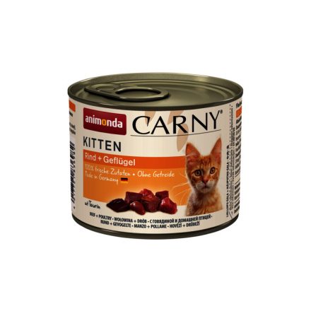 Animonda Carny Kitten csirke-borjú 200g (83699)