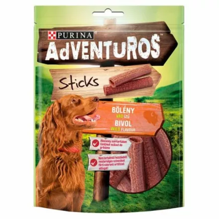Adventuros Sticks kutya jutalomfalat bölény 90g