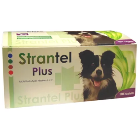 Strantel Plus féreghajtó tabletta 8db