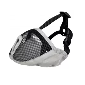   Trixie 17626 szájkosár Rövid Orrú kutyáknak Nylon S-M, szürke 31cm