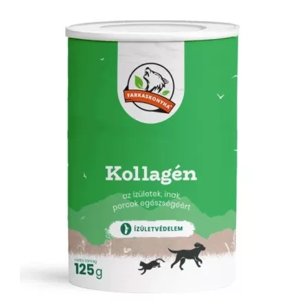 Farkaskonyha Kollagén Hydrolysat ízület támogató por kutyának 125g