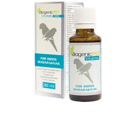 BiogenicPET Bird folyékony vitamin madaraknak 30 ml