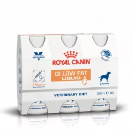 Royal Canin Canine Gi Low Fat Liquid 3 x 200 ml