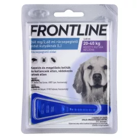   Frontline Spot-On L méret 20-40kg kutya részére 2,68ml-1db