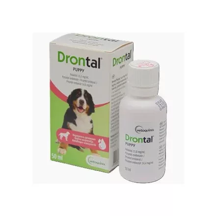 Drontal Puppy féreghajtó oldat kölyköknek 50ml