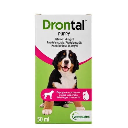 Drontal Puppy féreghajtó oldat kölyköknek 50ml