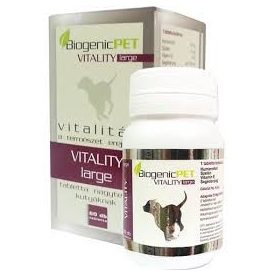   BiogenicPET Vitality Dog Large - vitalizáló regeneráló tabletta kutyáknak 60db