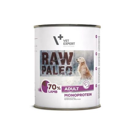 Raw Paleo Bárány konzerv felnőtt kutyák részére 800g