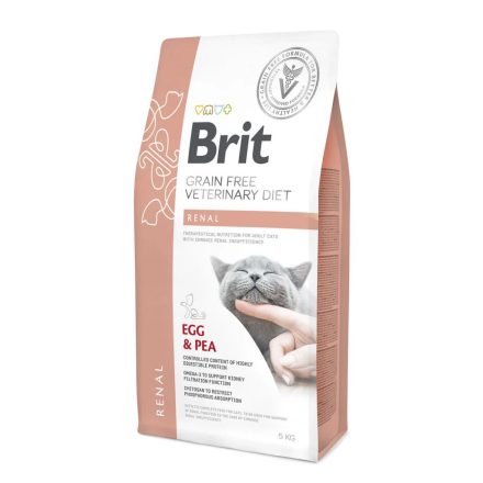 Brit GF Veterinary Diets CAT Renal gyógytáp macskáknak 5kg