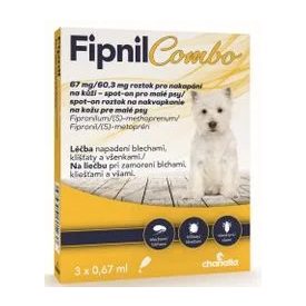 Fipnil Combo Spot On Small Dog 2-10kg 3x0,67ml