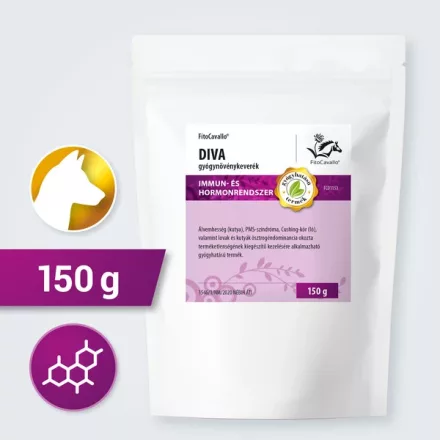 FitoCavallo DIVA gyógynövénykeverék álvemhesség és ösztrogéndominancia esetén kutyának 150g
