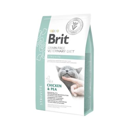 Brit GF Veterinary Diets CAT Struvit gyógytáp macskáknak 2kg