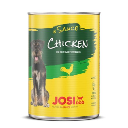 Josera JosiDog Chicken in Sauce csirkehús szószban konzerv kutyának 12x415g