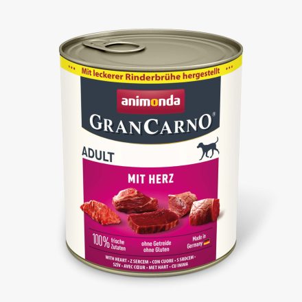 Animonda GranCarno Adult Sertésszív 800g (82482)