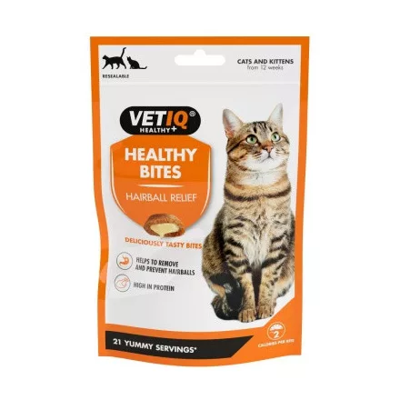 VetIQ Healthy Bites Hairball Relief 65g