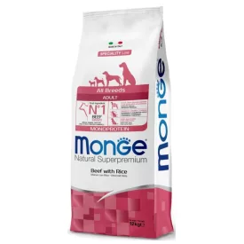   Monge Dog Adult MONOPROTEIN All Breeds marha-rizs száraztáp kutyának 12kg