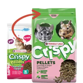 Versele-Laga Crispy Pellets Chinchillas & Degu 1kg (461820)